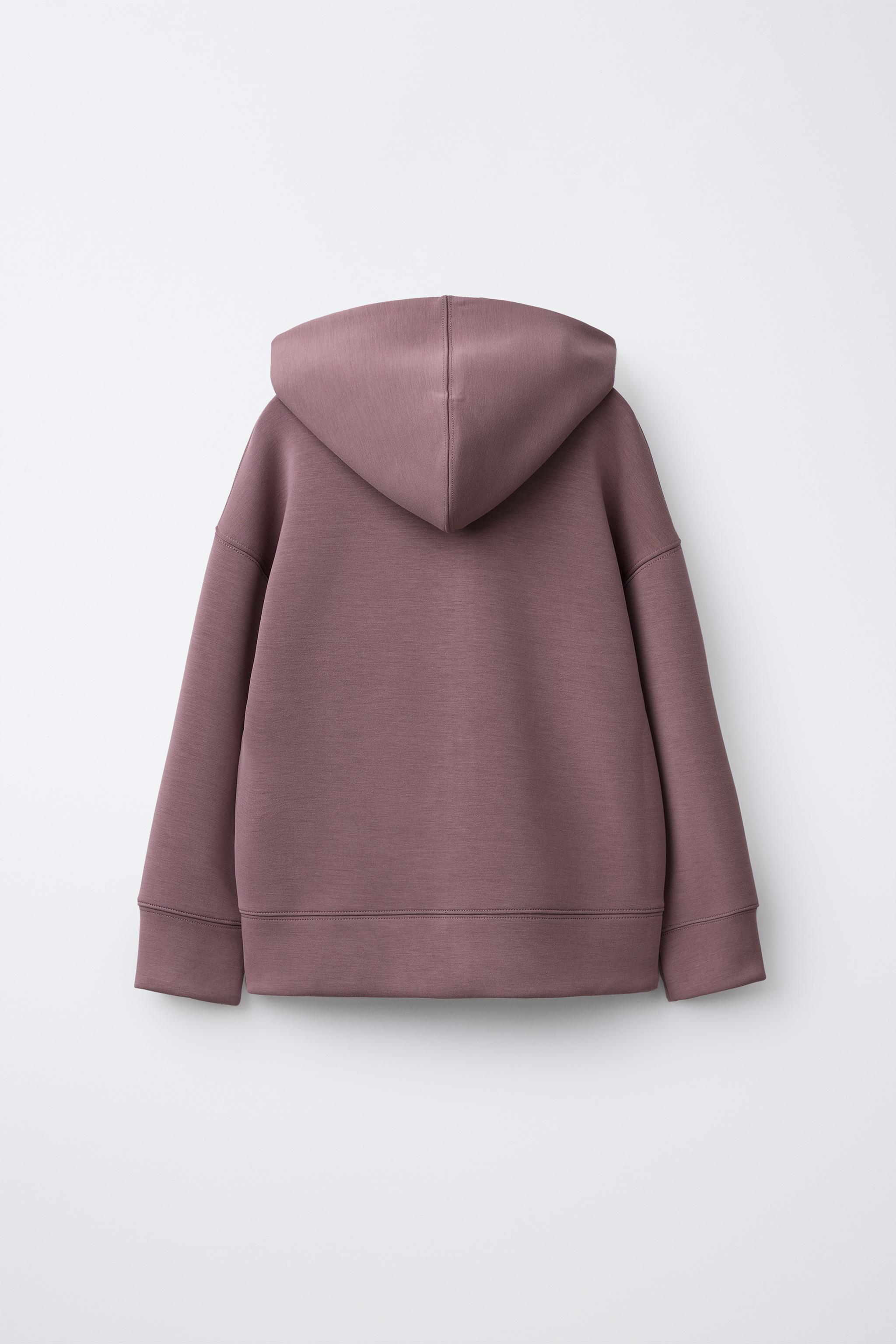 SWEAT ZIPPÉ AVEC MODAL BALLET